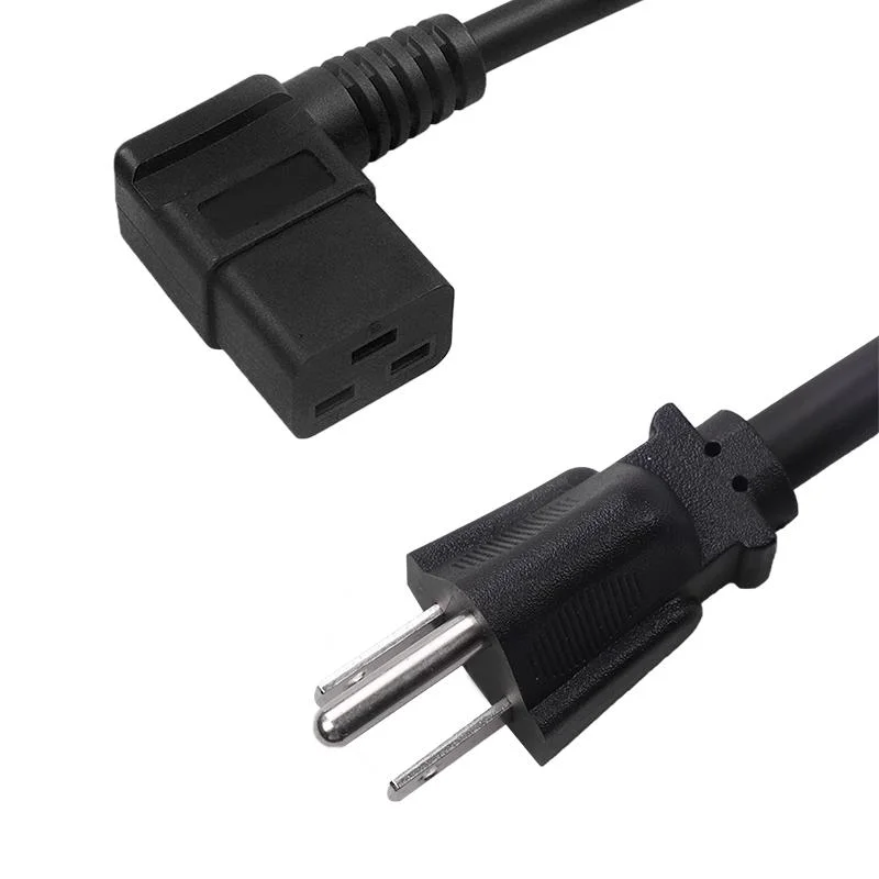 UL Approved AC Power Cord with Standard NEMA5-15 Us Plug to IEC320 C13 Connector