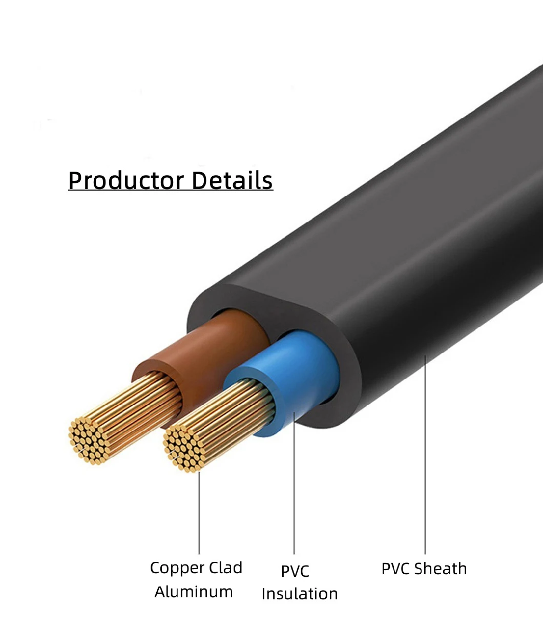 European Standard 2 Pin 3 Pin Power Cord with C13 Connector