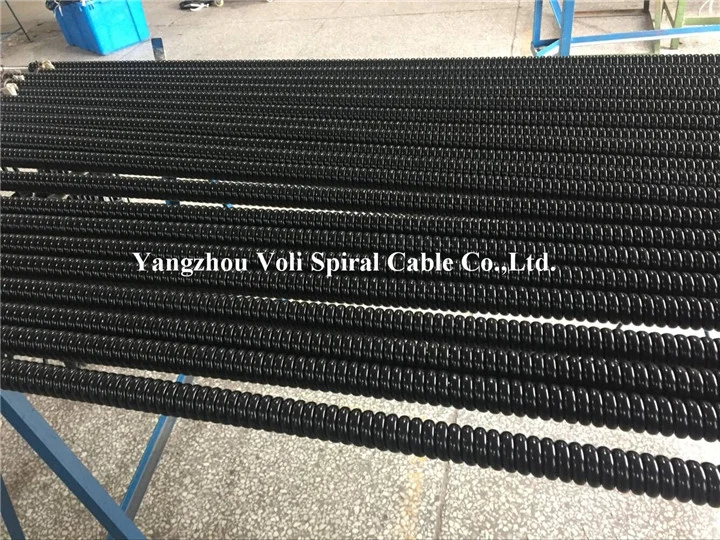 Customized Multicore Power Cable Wire Spiral Cable Coil Cable for LED Portable Mobile Generator Light Tower