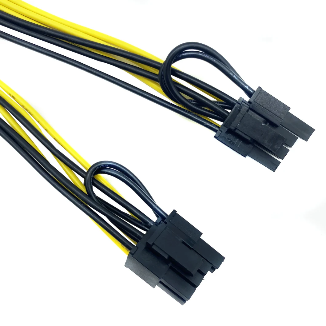 Cable Extension for Power Supply Computer Display Card 8pin 6pin Cable Power Extension