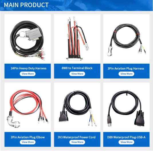 Personalizzazione del campione Fpic OEM ODM Servizio Cablaggio industriale Cavo industriale